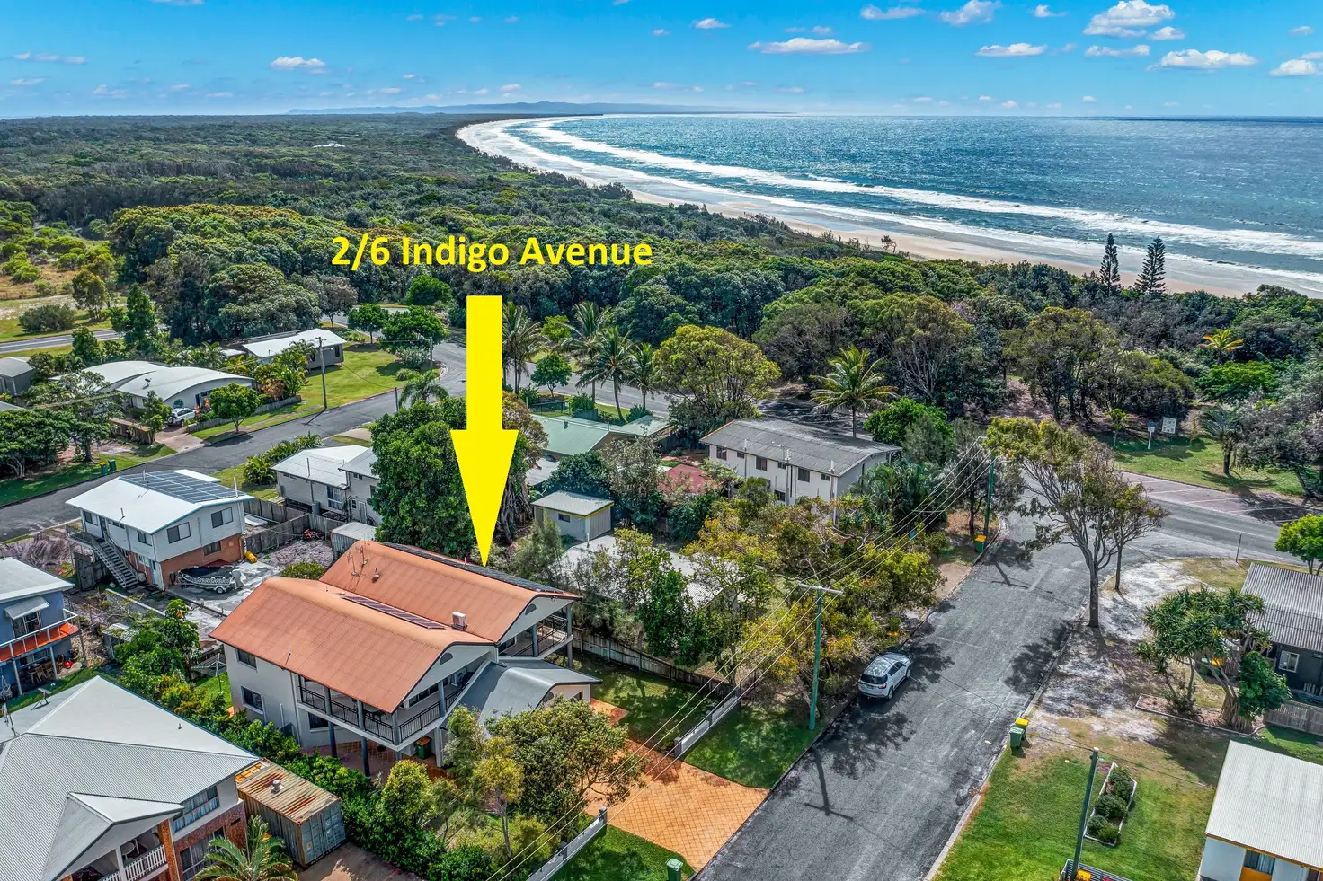 Main view of Homely townhouse listing, Unit 2/6 Indigo Ave, Rainbow Beach QLD 4581