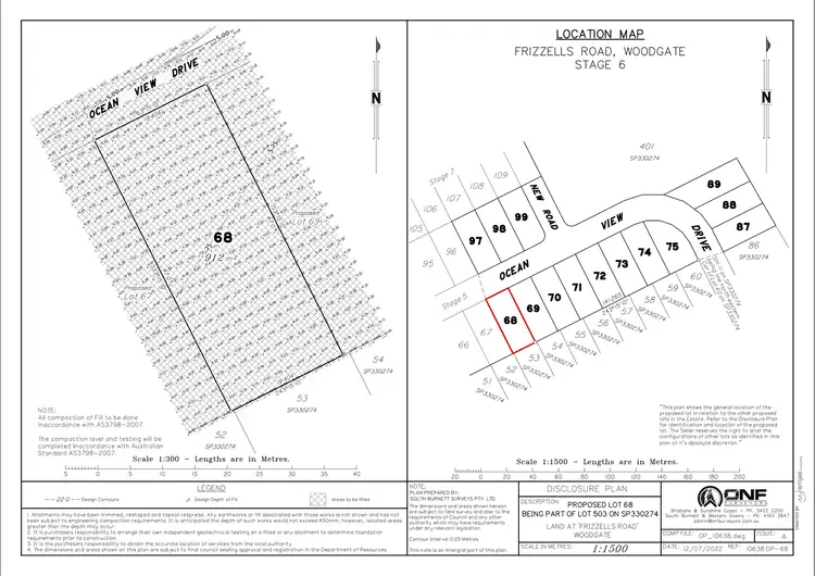 Main view of Homely land listing, Lot 68 Ocean View Drive, Woodgate QLD 4660