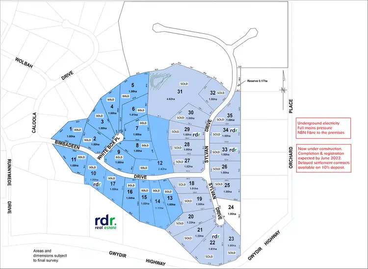 Third view of Homely land listing, 1 Sylvan Drive, Inverell NSW 2360