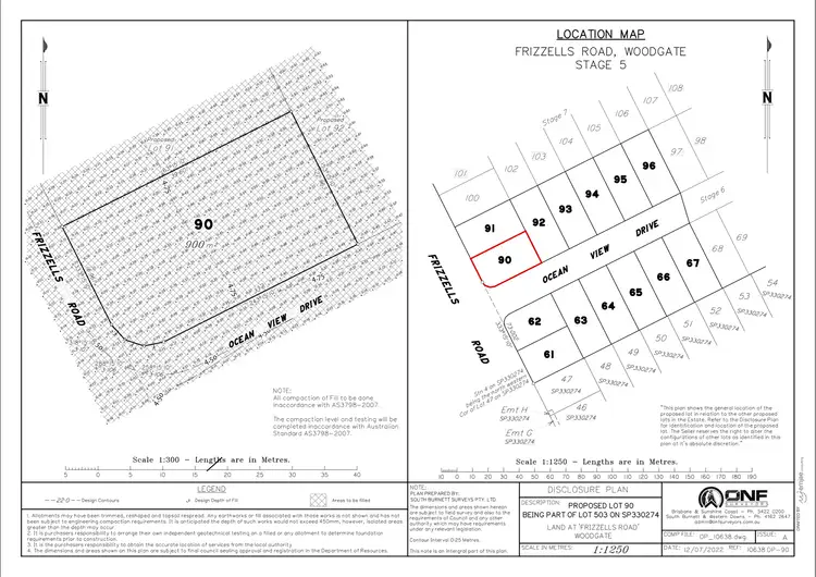 Main view of Homely land listing, Lot 90 Frizzells Road, Woodgate QLD 4660