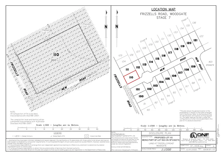 Main view of Homely land listing, Lot 110 Frizzells Road, Woodgate QLD 4660