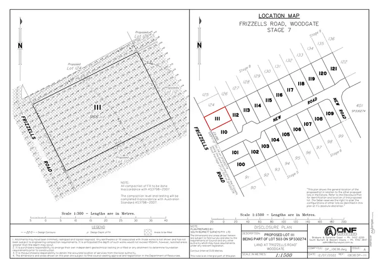 Main view of Homely land listing, Lot 111 Frizzells Road, Woodgate QLD 4660