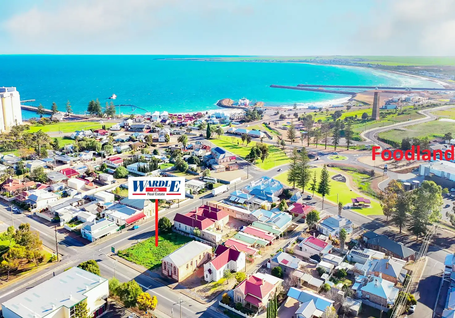Main view of Homely land listing, 19 Hughes St, Wallaroo SA 5556