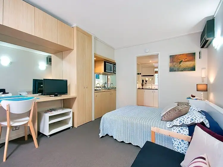 Second view of Homely studio listing, 208/8 Ward Avenue, Elizabeth Bay NSW 2011