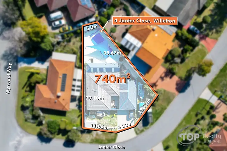 Main view of Homely land listing, 4 Janter Close, Willetton WA 6155