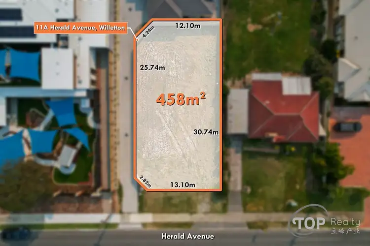 Main view of Homely land listing, 11A Herald Avenue, Willetton WA 6155