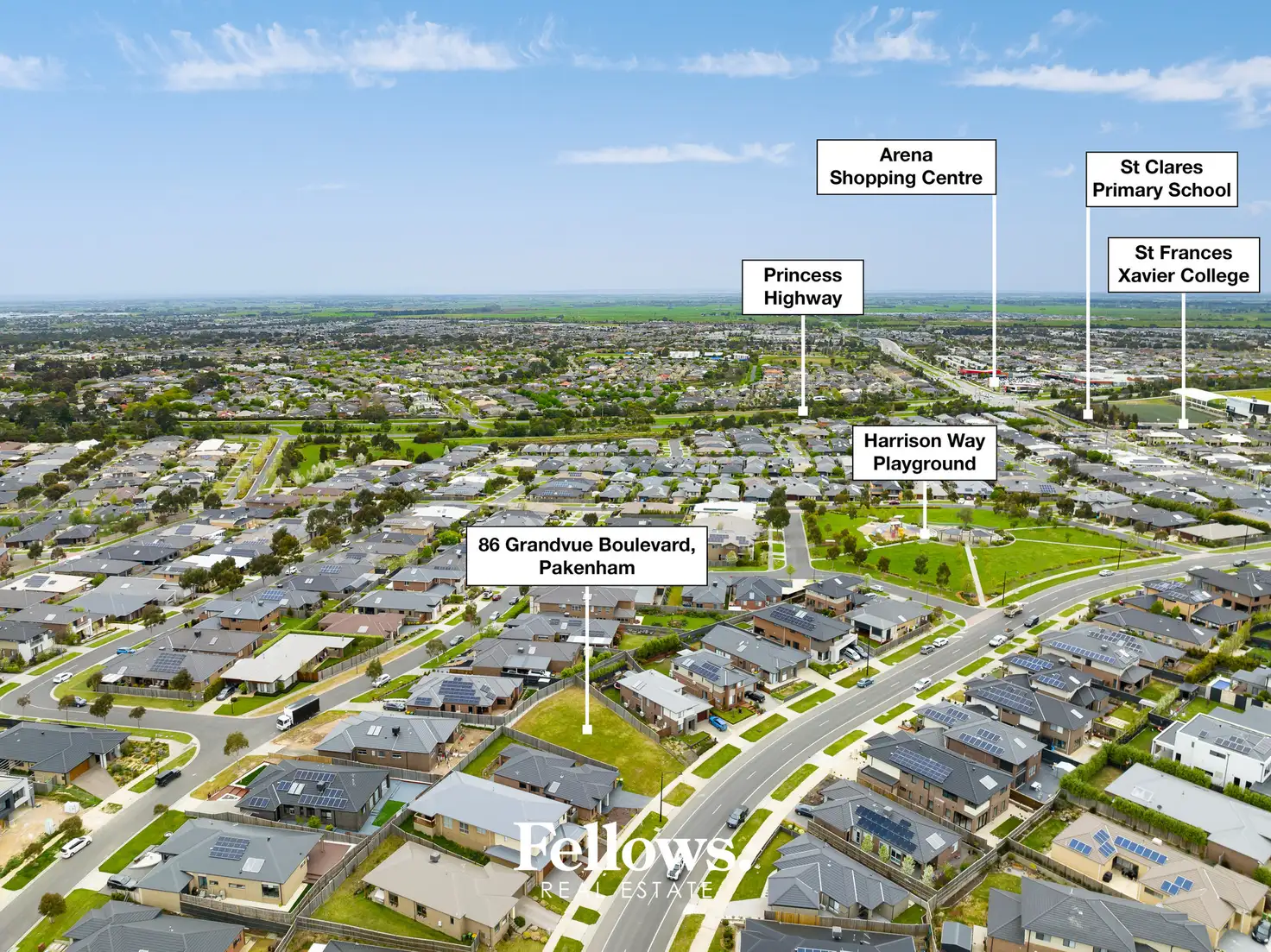 Main view of Homely land listing, 86 Grandvue Boulevard, Pakenham VIC 3810