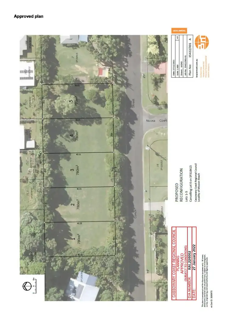 Third view of Homely land listing, Proposed Lot 4 Conch Street, Mission Beach QLD 4852