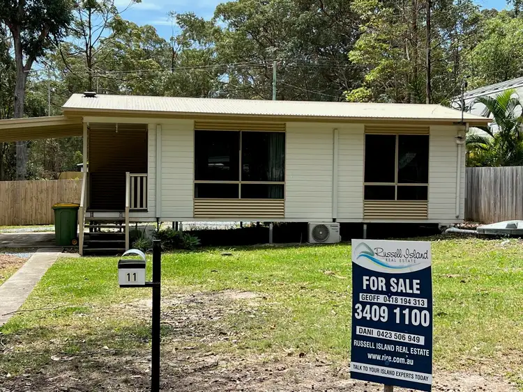 Main view of Homely house listing, 11 Burke Ave, Russell Island QLD 4184