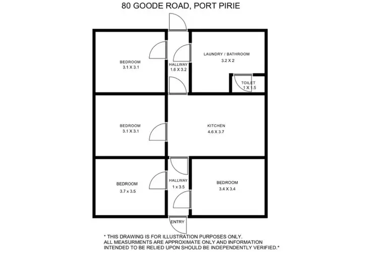Second view of Homely house listing, 80 Goode Road, Port Pirie SA 5540