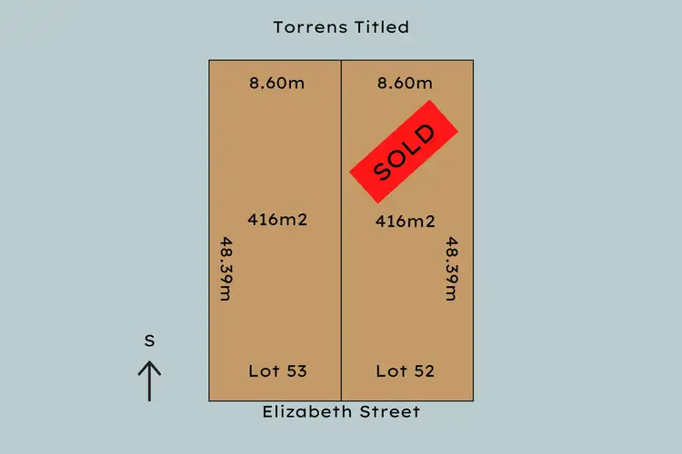 Main view of Homely land listing, Lot 53 Elizabeth Street, Reynella SA 5161