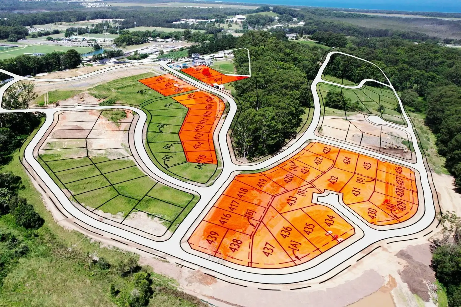 Main view of Homely land listing, Lot 412 Song Trail, Coffs Harbour NSW 2450