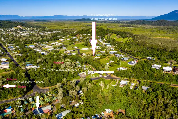 Second view of Homely land listing, 11 Commodore St, South Mission Beach QLD 4852