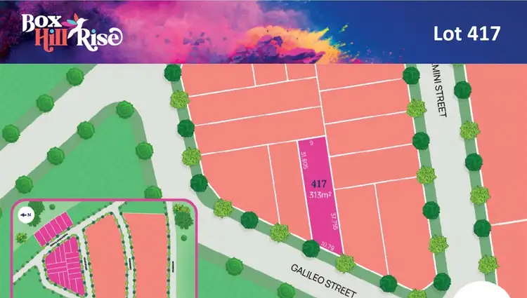 Second view of Homely land listing, Lot 409, 32-34 Mason Road, Box Hill NSW 2765