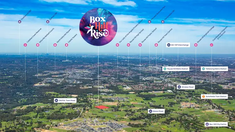 Third view of Homely land listing, Lot 409, 32-34 Mason Road, Box Hill NSW 2765