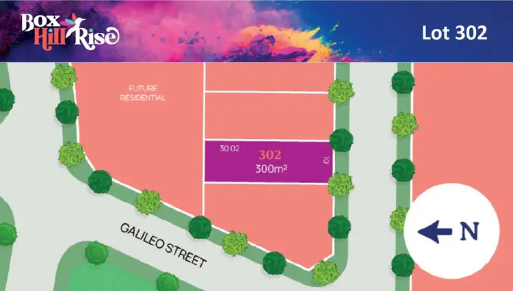 Second view of Homely land listing, Lot 302, 32-34 Mason Road, Box Hill NSW 2765