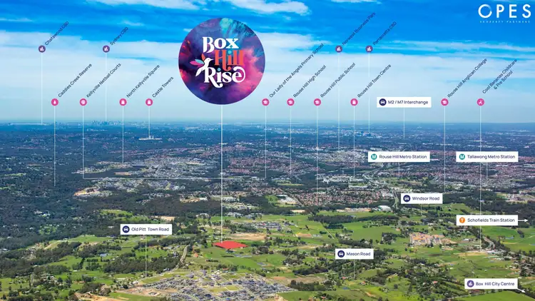 Third view of Homely land listing, Lot 208, 32-34 Mason Road, Box Hill NSW 2765