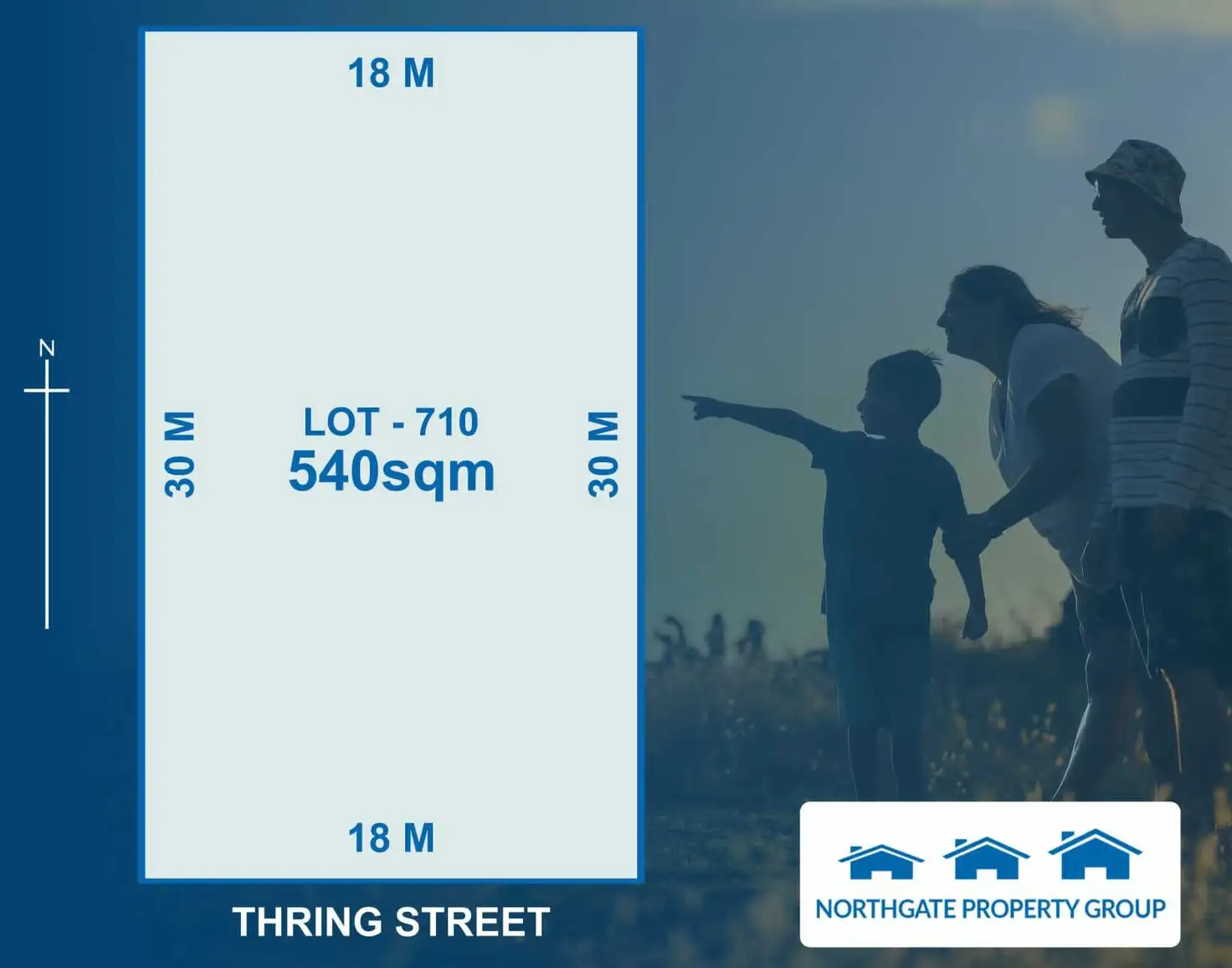 Main view of Homely land listing, Lot 710 Thring Street, Buckland Park SA 5120