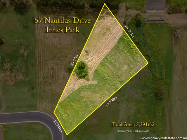 Main view of Homely land listing, 57 Nautilus Dr, Innes Park QLD 4670