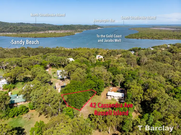 Main view of Homely land listing, 42 Cassandra Ave, Russell Island QLD 4184
