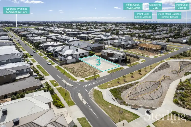 Third view of Homely land listing, 3 Nagle Drive, Point Cook VIC 3030