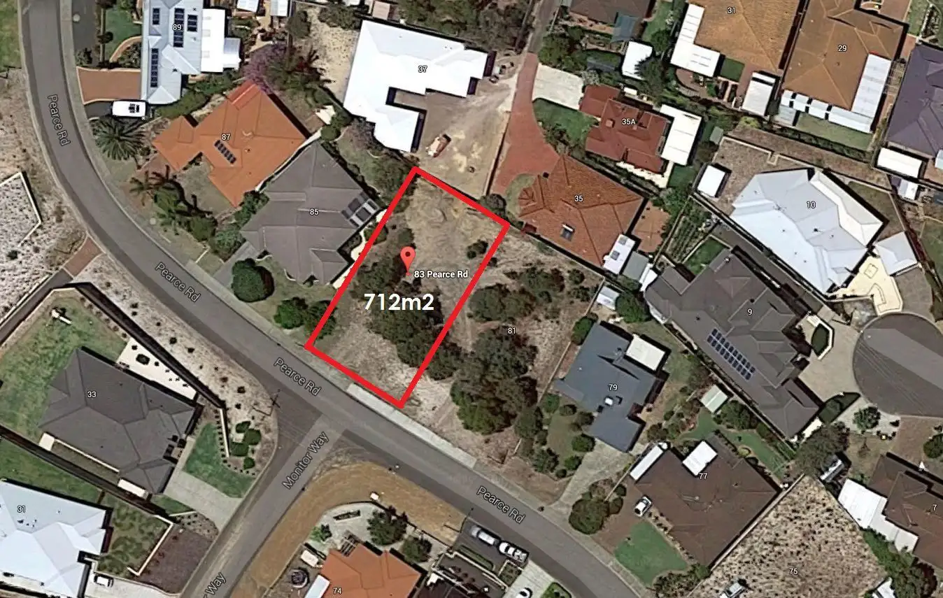 Main view of Homely land listing, 83 Pearce Road, Australind WA 6233