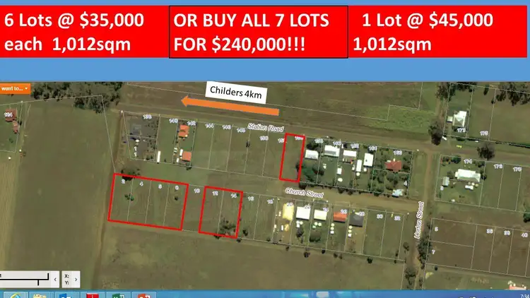 Second view of Homely land listing, L7 Church Street, Horton QLD 4660