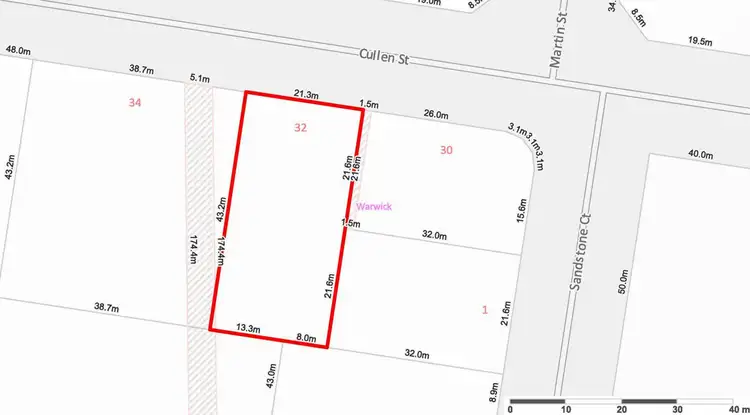 Third view of Homely land listing, 34 Cullen Street, Warwick QLD 4370
