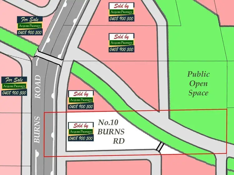 Main view of Homely land listing, 10 Burns Road, Kellyville NSW 2155