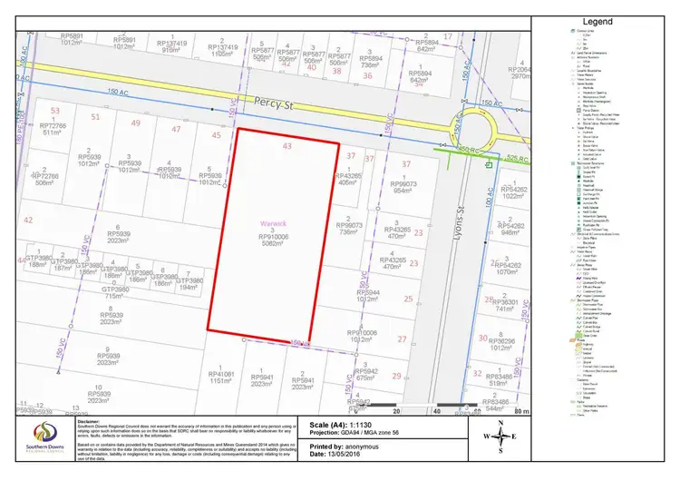 Third view of Homely land listing, 43 Percy Street, Warwick QLD 4370