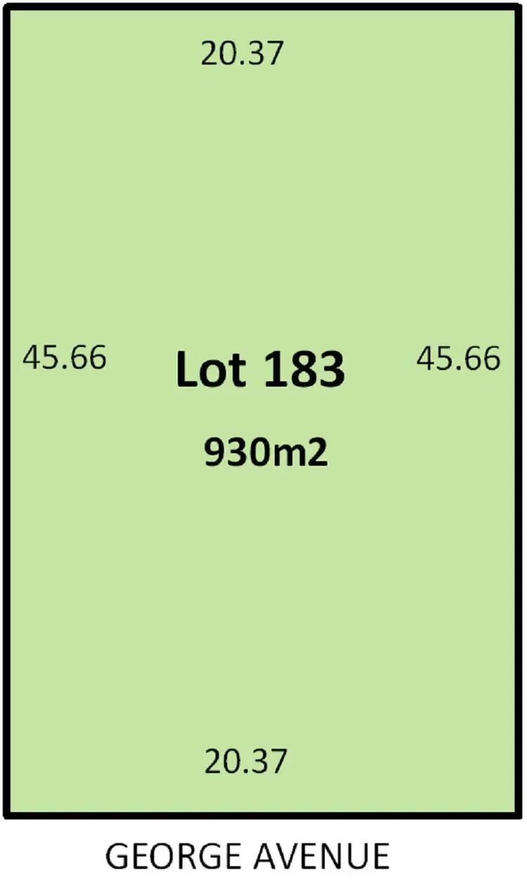 Second view of Homely land listing, Lot 183 George Avenue, Murray Bridge SA 5253