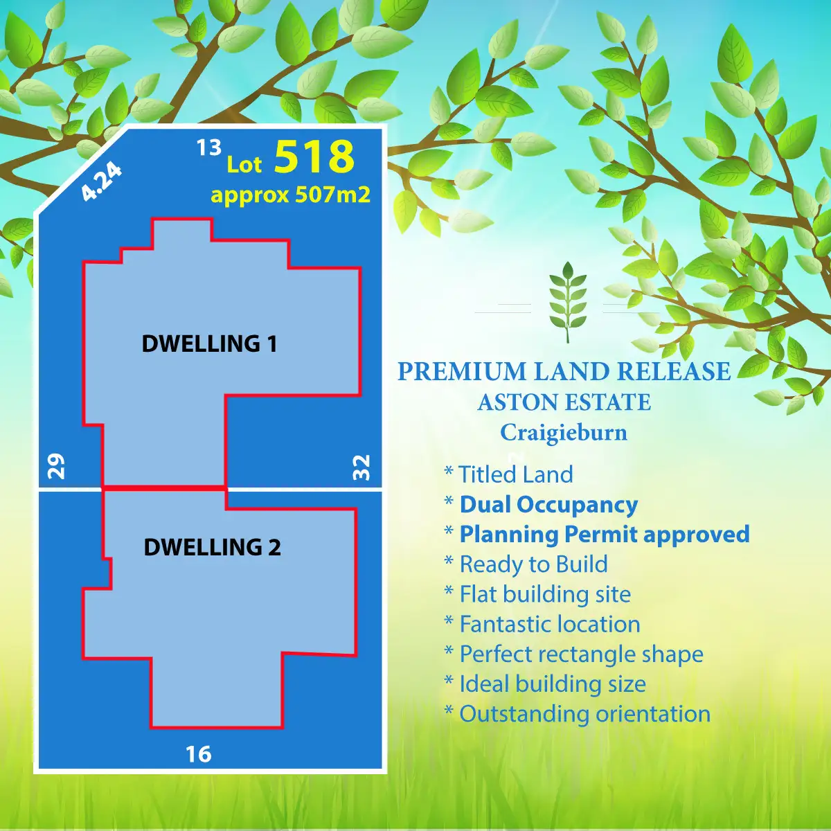 Main view of Homely land listing, 2 Star Way, Craigieburn VIC 3064