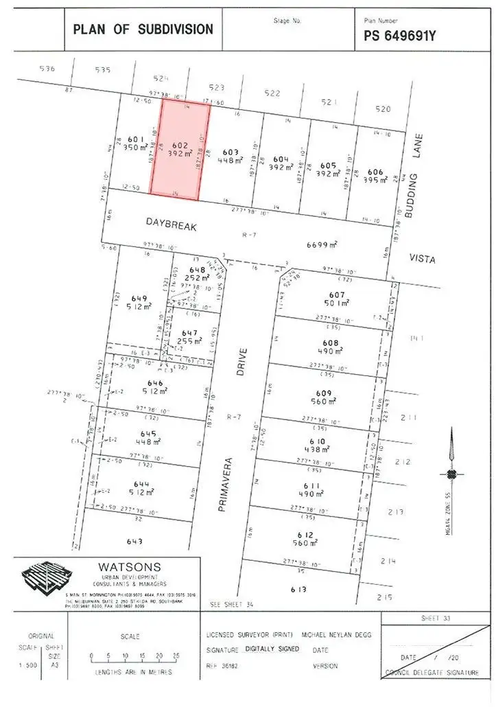 Main view of Homely land listing, 48 Daybreak Vista, Mickleham VIC 3064