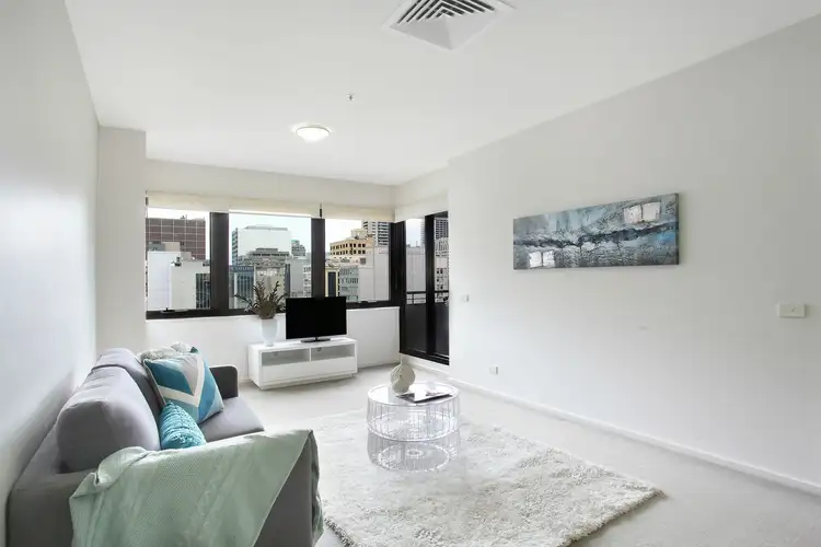 Main view of Homely apartment listing, 1210/250 Elizabeth Street, Melbourne VIC 3000