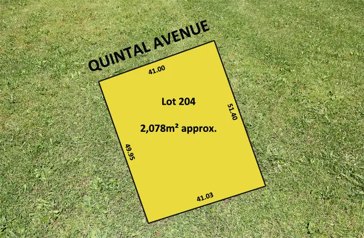 Main view of Homely land listing, L204 Quintal Avenue, Modbury SA 5092
