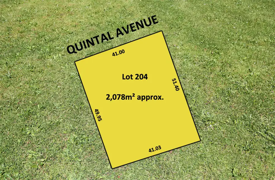 Main view of Homely land listing, L204 Quintal Avenue, Modbury SA 5092