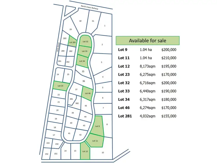 Main view of Homely land listing, 282 Moonlight Circuit, Gloucester NSW 2422