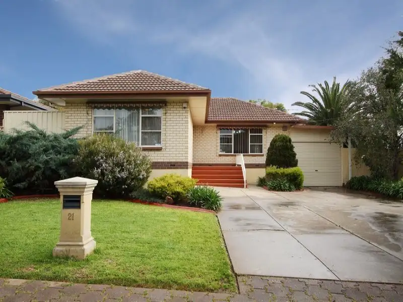 Main view of Homely house listing, 21 Geoffery Avenue, Valley View SA 5093