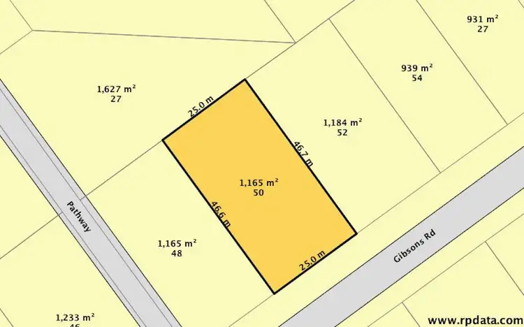 Third view of Homely land listing, 50 Gibsons Road, Burnett Heads QLD 4670
