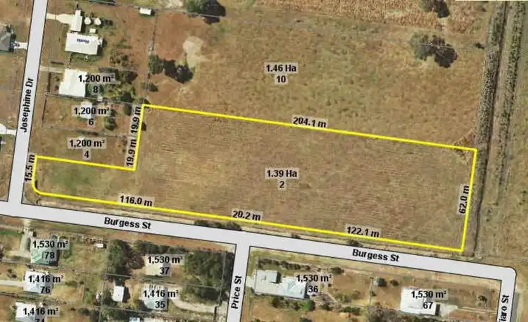 Main view of Homely land listing, 2 Josephine Drive, Tiaro QLD 4650
