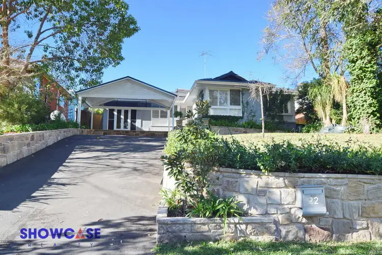 Main view of Homely house listing, 22 Balaka Dr, Carlingford NSW 2118