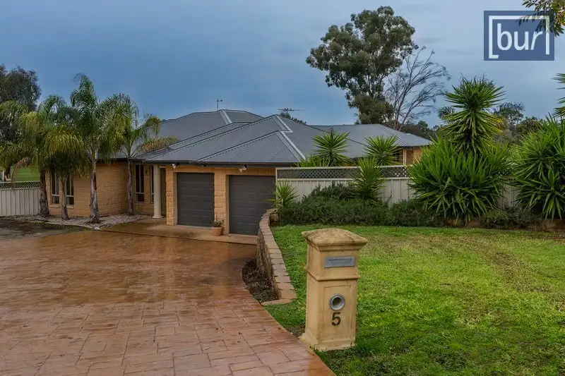 Main view of Homely house listing, 5 Moore Court, Wahgunyah VIC 3687