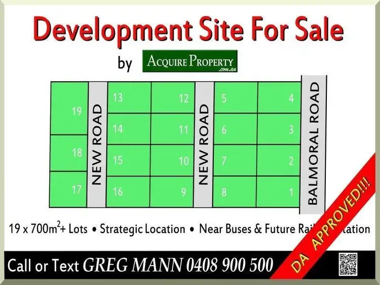 Main view of Homely land listing, Address available on request