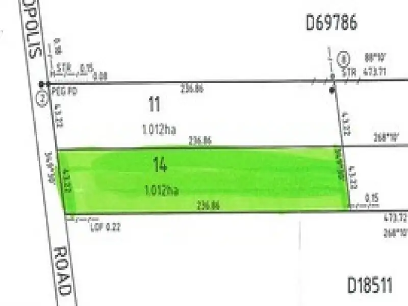 Main view of Homely land listing, Lot 14 Acropolis Road, Nelshaby SA 5540