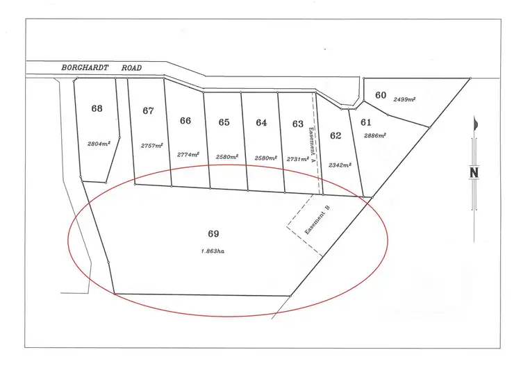 Third view of Homely land listing, L69 Borghardt Road, Highfields QLD 4352