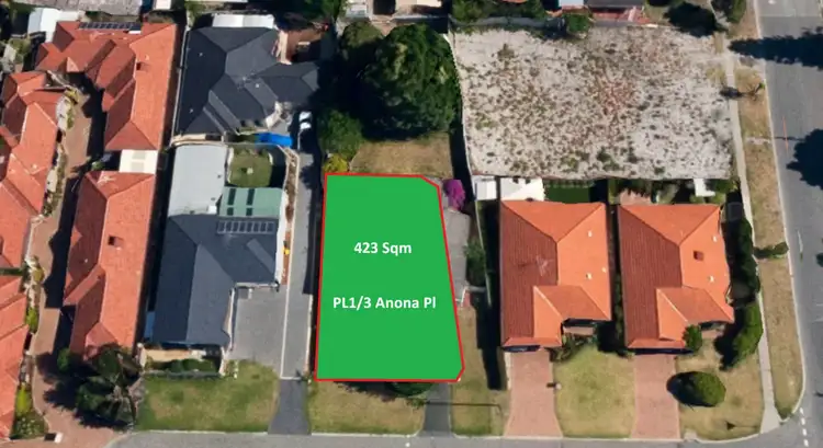 Third view of Homely land listing, PL1/3 Anona Place, Riverton WA 6148