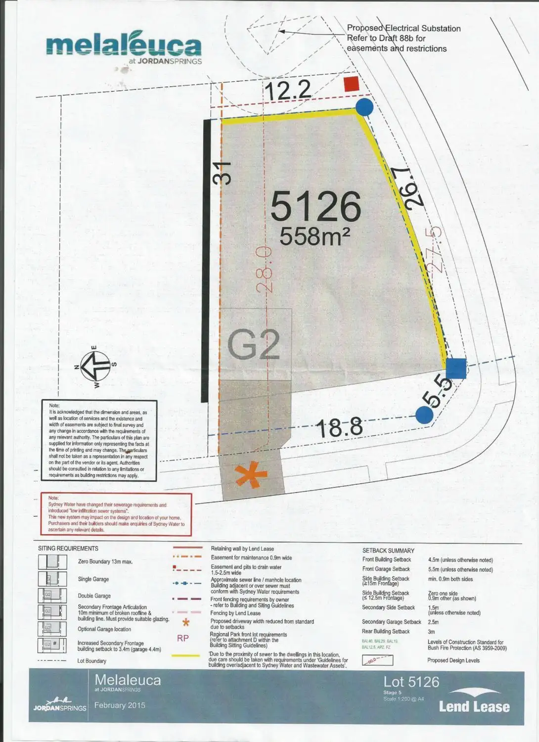 Main view of Homely land listing, L5126 Baronga Street, Jordan Springs NSW 2747