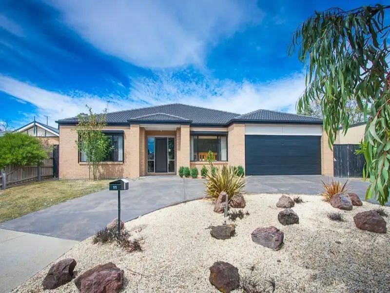 Main view of Homely house listing, 11 Roxanne Court, Woodend VIC 3444