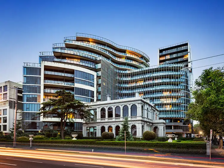 Second view of Homely apartment listing, 1306/55 Queens Road, Melbourne VIC 3004