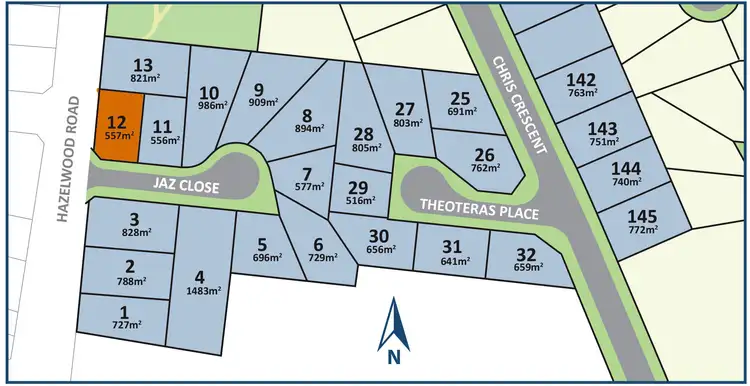 Main view of Homely land listing, Lot 12 Astoria Park, Traralgon VIC 3844